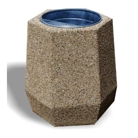 Betoninė šiukšliadėžė '58xH/60cm / 40L'