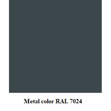 Betoninė lauko šiukšliadėžė su granito skalda 'Premium / 39x39xH/85cm 35L / BS-241'