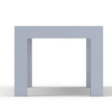 Metalinis suolas (suoliukas) be atlošo, pagamintas iš Iroko medienos 'Premium Collection / STF/20-02-15_01/MDL'