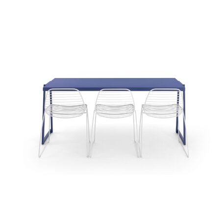 Metāla galds 'Cortina.026/Bench 60x72,4cm'