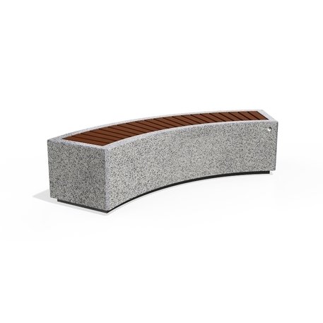 Concrete outdoor bench '200x69x45cm / BS-268-J'