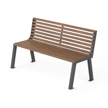 Metal bench 'BD/VITA_LVI193.00/MDL'