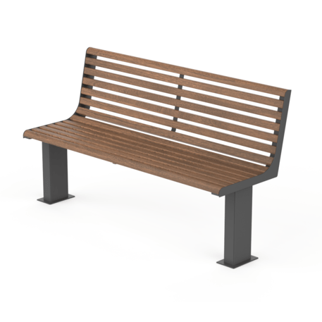 Metal bench 'BD/VITA_LVI294.00/MDL'