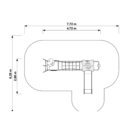 Element placu zabaw dla dzieci 'MBG-334/P1113'