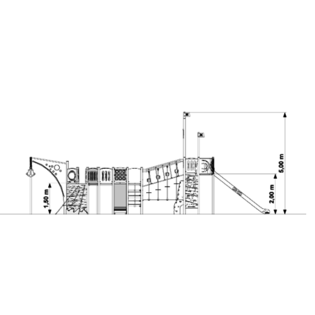 Children's playground element 'MBG-374/P1127'