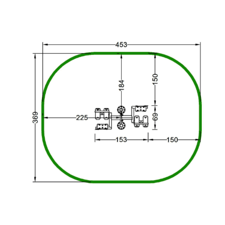 Siłownia zewnętrzna 'MBG_42/OFC-3A'