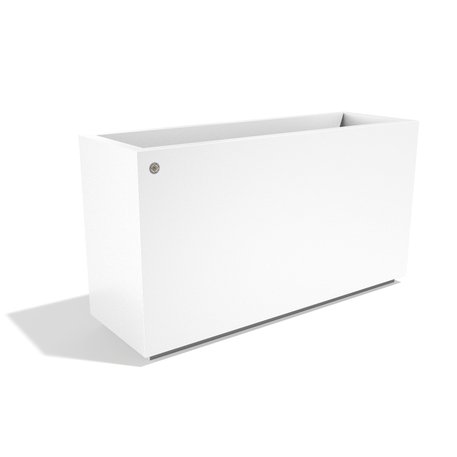 Metalinis lauko vazonas, gėlinė 'Premium / 150x38xH/63cm / BS-403'