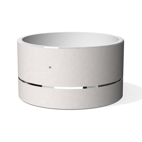 Apvalus betoninis terrazo vazonas (gėlinė) 'Premium / Ø230xH/125cm_BS-336'