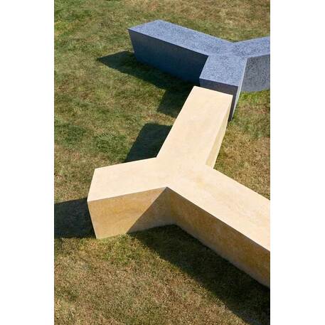 Betoninis lauko suolas 'Regular Trio / 001355'