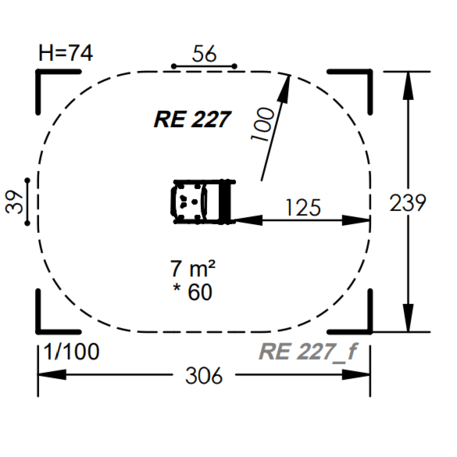 Spyruokliukas vaikų žaidimų aikštelėms 'MBG-1018_RE 227-02'