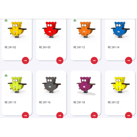 Spyruokliukas vaikų žaidimų aikštelėms 'MBG-1030_RE 241-19'