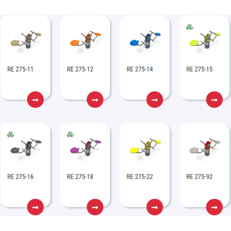 Spyruokliukas vaikų žaidimų aikštelėms 'MBG-1061_RE 275-01'
