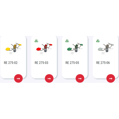 Spyruokliukas vaikų žaidimų aikštelėms 'MBG-1061_RE 275-01'