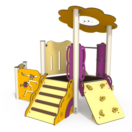 Vaikų žaidimų aikštelių įranga Baby linija – mažiesiems 'MBG-2046_BA 06-1013-AD01'