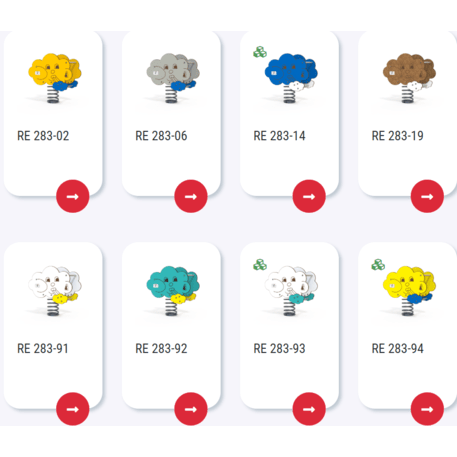 Spyruokliukas vaikų žaidimų aikštelėms 'MBG-1066_RE 283-07'