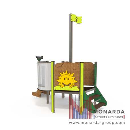 Vaikų žaidimų aikštelių įranga Baby linija – mažiesiems 'MBG-2069_BA 06-1029-Q99'