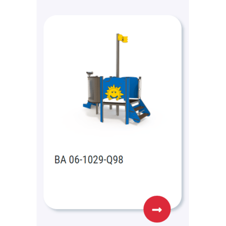 Vaikų žaidimų aikštelių įranga Baby linija – mažiesiems 'MBG-2069_BA 06-1029-Q99'