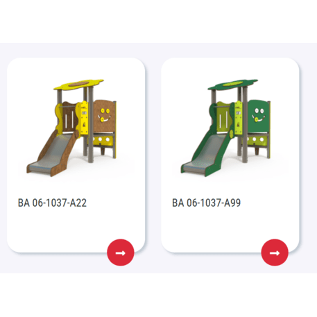 Vaikų žaidimų aikštelių įranga Baby linija – mažiesiems 'MBG-2078_BA 06-1037-A15'