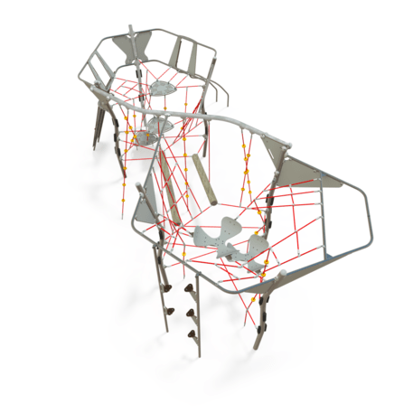  Vaikų žaidimo aikštelės kompleksas, kolekcija 'Giga / MBG-1292_GI 28-2002-T01'