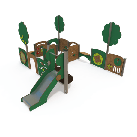 Vaikų žaidimų aikštelių įranga Baby linija – mažiesiems 'MBG-2086_BA 06-1045-A05'