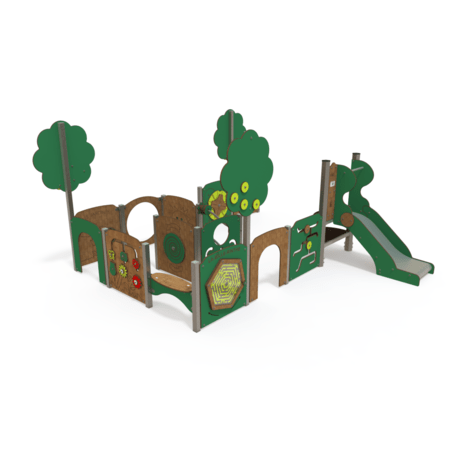 Vaikų žaidimų aikštelių įranga Baby linija – mažiesiems 'MBG-2086_BA 06-1045-A05'
