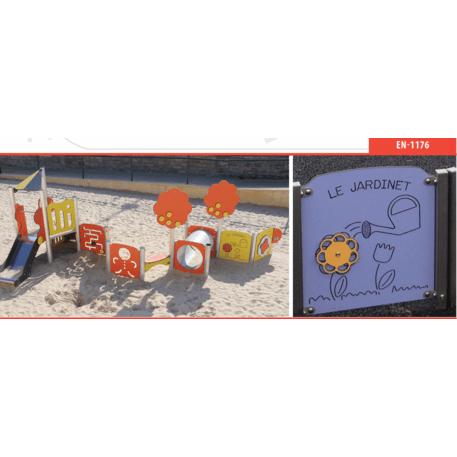 Vaikų žaidimų aikštelių įranga Baby linija – mažiesiems 'MBG-2086_BA 06-1045-A05'