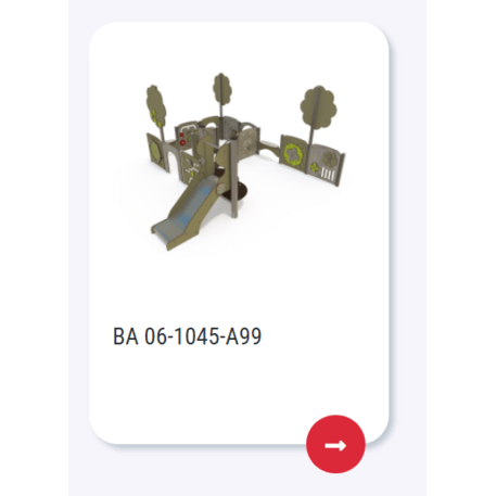 Vaikų žaidimų aikštelių įranga Baby linija – mažiesiems 'MBG-2086_BA 06-1045-A05'