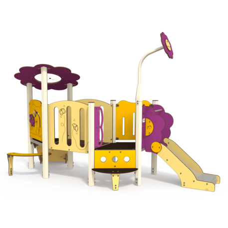 Vaikų žaidimų aikštelių įranga Baby linija – mažiesiems 'MBG-2094_BA 06-2005-AD01'