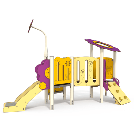 Vaikų žaidimų aikštelių įranga Baby linija – mažiesiems 'MBG-2094_BA 06-2005-AD01'
