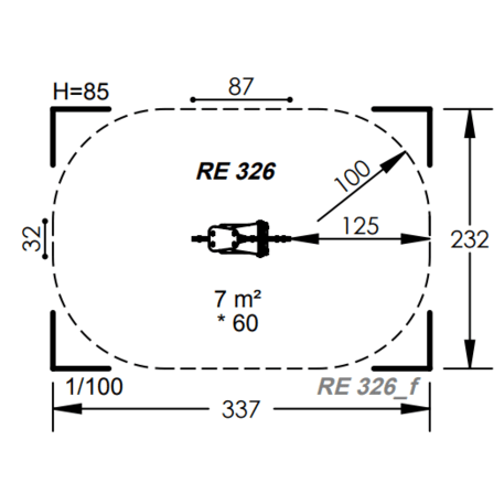 Spyruokliukas vaikų žaidimų aikštelėms 'MBG-1122_RE 326-06'
