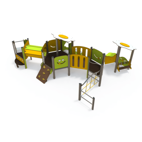 Vaikų žaidimų aikštelių įranga Baby linija – mažiesiems 'MBG-2126_BA 06-3006-T01'