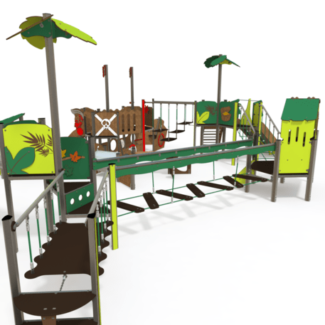  Vaikų žaidimo aikštelės kompleksas, kolekcija 'Piratų laivas / MBG-1224_CI 12-7001-T04'