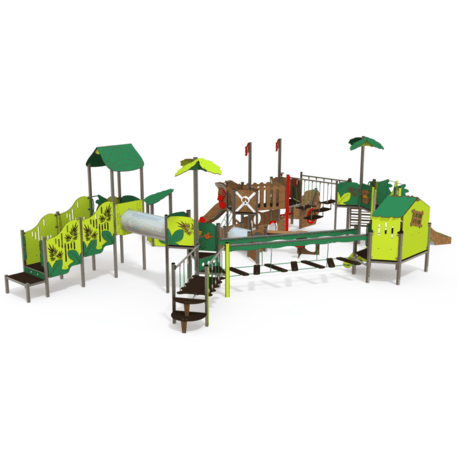  Vaikų žaidimo aikštelės kompleksas, kolekcija 'Piratų laivas / MBG-1224_CI 12-7001-T04'