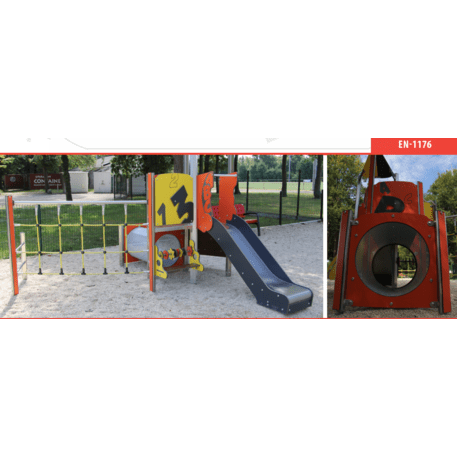 Žaidimų aikštelių kompleksas vaikams nuo 2 metų amžiaus – kolekcija 'MINI / MBG-2159_MI 09-1010-N99'