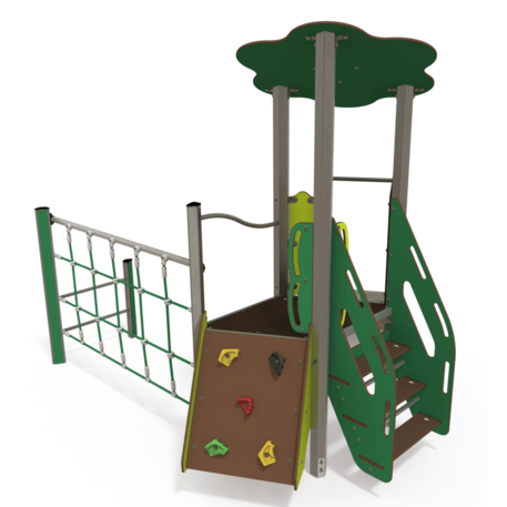 Žaidimų aikštelių kompleksas vaikams nuo 2 metų amžiaus – kolekcija 'MINI / MBG-2169_MI 09-1014-A99'