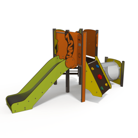 Žaidimų aikštelių kompleksas vaikams nuo 2 metų amžiaus – kolekcija 'MINI / MBG-2179_MI 09-1026-N99'