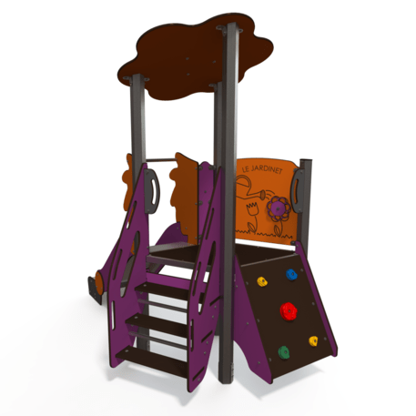 Žaidimų aikštelių kompleksas vaikams nuo 2 metų amžiaus – kolekcija 'MINI / MBG-2189_MI 09-1037-T02'