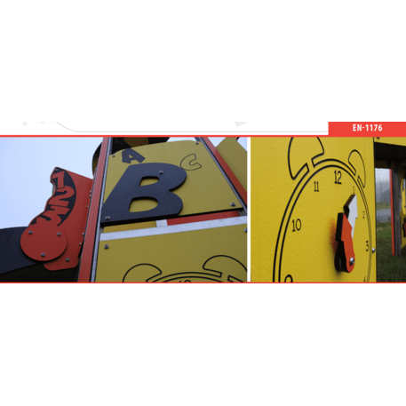 Žaidimų aikštelių kompleksas vaikams nuo 2 metų amžiaus – kolekcija 'MINI / MBG-2189_MI 09-1037-T02'