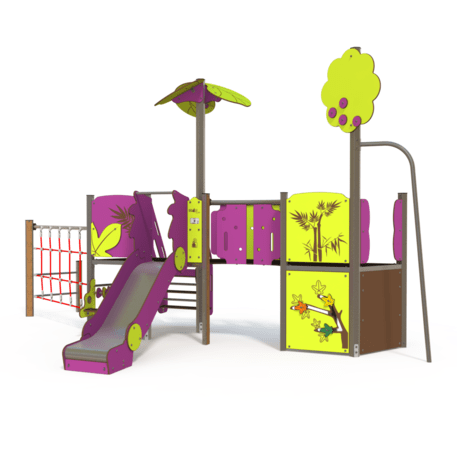 Žaidimų aikštelių kompleksas vaikams nuo 2 metų amžiaus – kolekcija 'MINI / MBG-2277_MI 09-2073-T01'