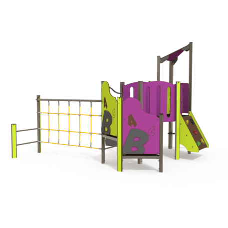 Žaidimų aikštelių kompleksas vaikams nuo 2 metų amžiaus – kolekcija 'MINI / MBG-2211_MI 09-2004-N99'