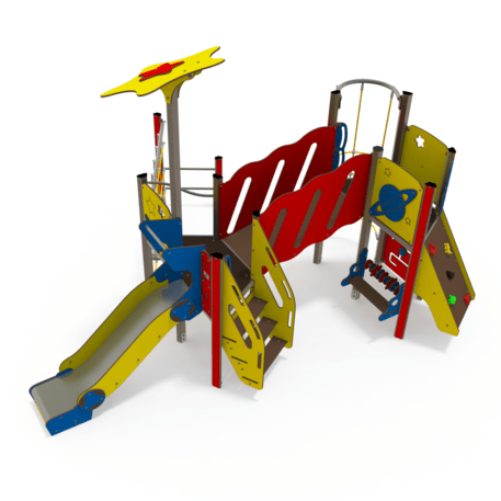 Žaidimų aikštelių kompleksas vaikams nuo 2 metų amžiaus – kolekcija 'MINI / MBG-2222_MI 09-2008-O99'