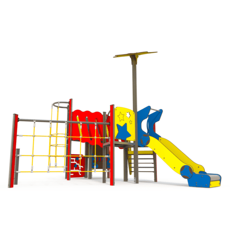 Žaidimų aikštelių kompleksas vaikams nuo 2 metų amžiaus – kolekcija 'MINI / MBG-2222_MI 09-2008-O99'