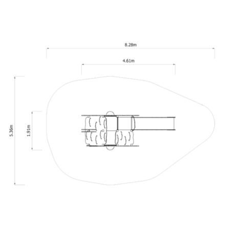 Vaikų žaidimo aikštelės kompleksas 'MBG-551 / Forest_P1512'