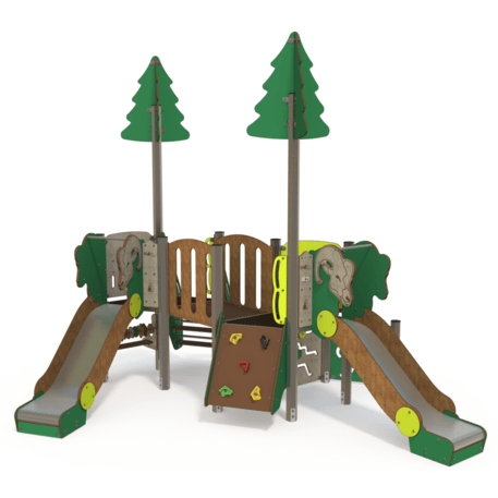 Žaidimų aikštelių kompleksas vaikams nuo 2 metų amžiaus – kolekcija 'MINI / MBG-2242_MI 09-2032-U99'