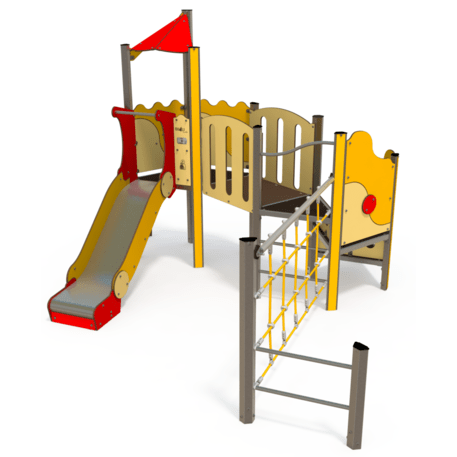 Žaidimų aikštelių kompleksas vaikams nuo 2 metų amžiaus – kolekcija 'MINI / MBG-2300_MI 09-2088-E02'