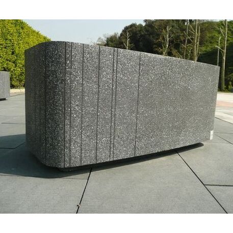 Betoninis modulinis suolas su LED apšvietimu 'Premium / Rectangular 100cm'