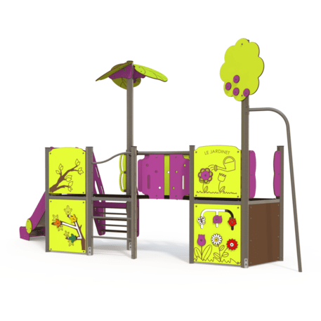 Žaidimų aikštelių kompleksas vaikams nuo 2 metų amžiaus – kolekcija 'MINI / MBG-2307_MI 09-2094-T01'