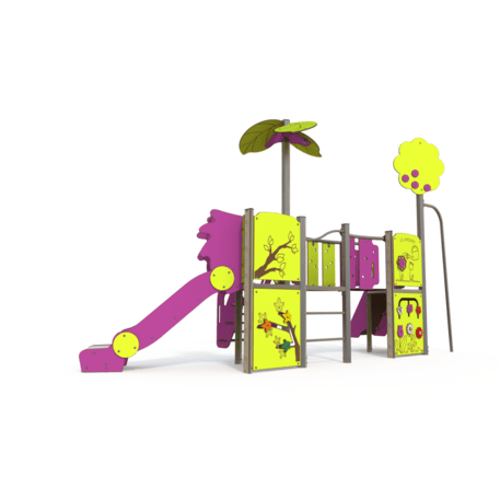Žaidimų aikštelių kompleksas vaikams nuo 2 metų amžiaus – kolekcija 'MINI / MBG-2307_MI 09-2094-T01'