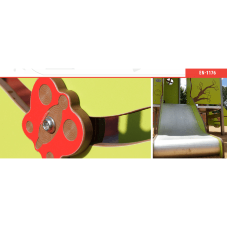 Žaidimų aikštelių kompleksas vaikams nuo 2 metų amžiaus – kolekcija 'MINI / MBG-2307_MI 09-2094-T01'