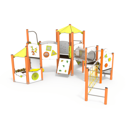 Žaidimų aikštelių kompleksas vaikams nuo 2 metų amžiaus – kolekcija 'MINI / MBG-2317_MI 09-3006-AC07'